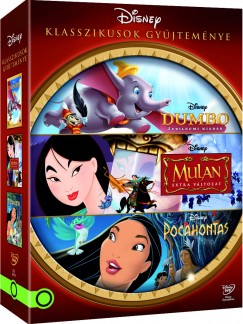 Disney klasszikusok gyjtemny 2. - 3 DVD