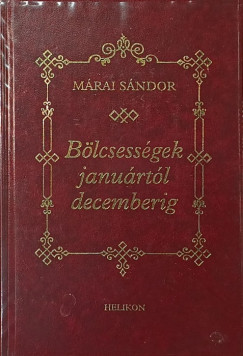 M�rai S�ndor - B�lcsess�gek janu�rt�l decemberig
