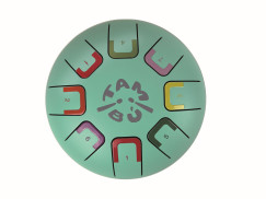 Baby Tambú kicsi dallamdob (15 cm, 8 hang) Tengeri zöldeskék