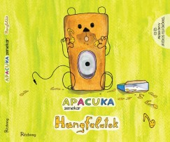 Plfi Krisztina - Apacuka zenekar - Hangfalatok - CD s Meseknyv jtkos fejtrkkel