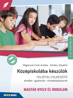 Kertsz Jzsefn - Magonyn Czink Andrea - Kzpiskolba kszlk - felvteli felkszt - Magyar nyelv s irodalom