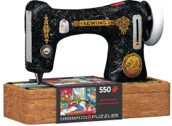 Varr�s eml�kei, 550 db-os puzzle Varr�g�p alak� gy�jthet� f�m dobozban (EUROGRAPHICS, 8551-5861)