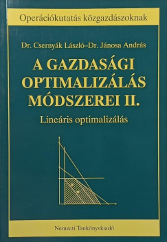 Csernyák László - Jánosa András - A gazdasági optimalizálás módszerei II.