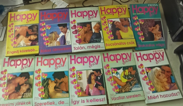 Joyce Varney, Jill Brady, Nadja Bride, Tbb szerz Kathryn Edwards - 10 db Happy end