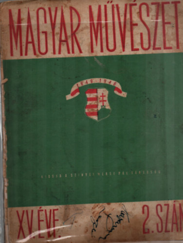 Magyar M�v�szet XV. �vf. (1948) 2. sz�m