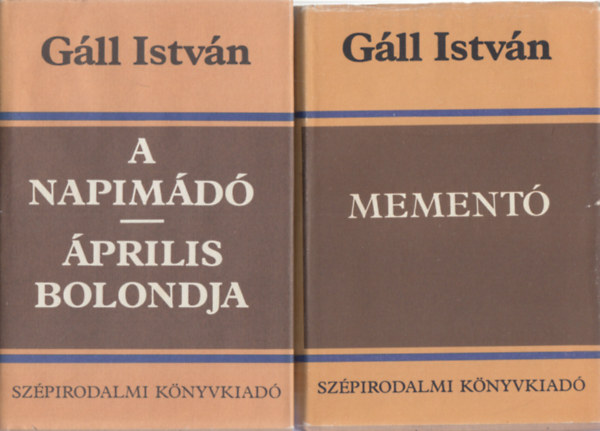 Gll Istvn - A napimd - prilis bolondja + Mement (3 m, 2 ktetben)