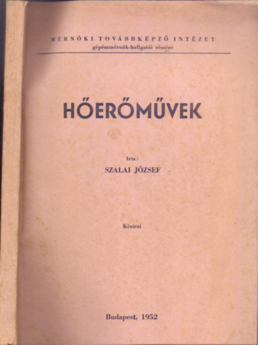 Hermvek (Mrnki Tovbbkpz Intzet - 213 brval)