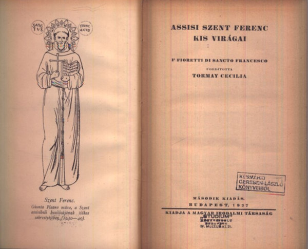 Assisi Szent Ferenc kis virgai