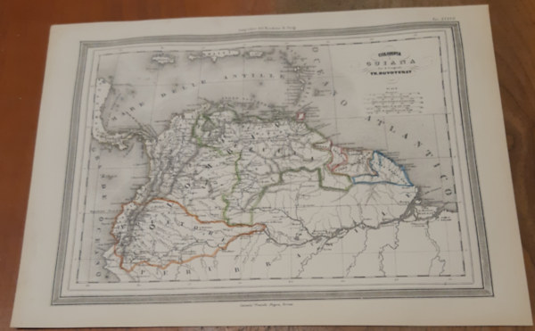 Colombia e Guiana /t�rk�p/