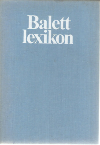 Balett lexikon