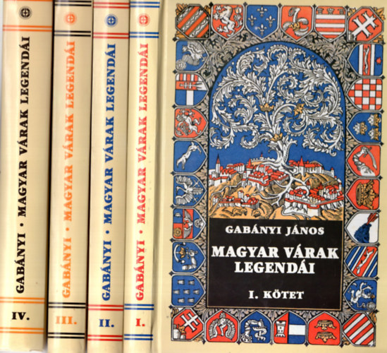 Magyar v�rak legend�i I-IV. (reprint)