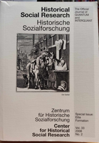 Historical Social Research - Historische Sozialforschung / Zentrum fr Historische Sozialforschung Vol. 33 2008 No. 2