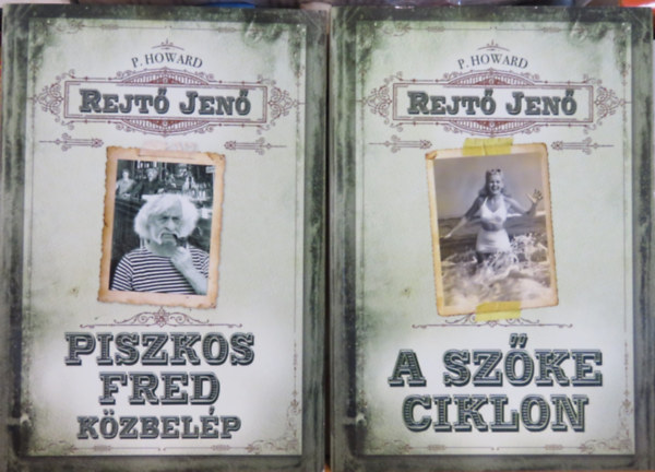 2 db Rejt�-reg�ny az Anno Kiad� Rejt�-sorozat�b�l: Piszkos Fred k�zbel�p + A sz�ke ciklon