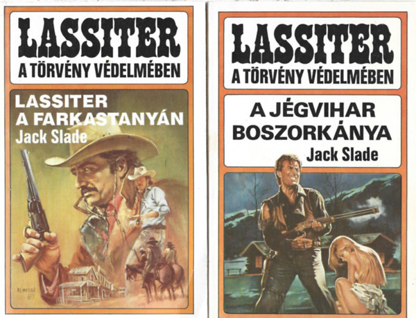 2 db Lassiter a trvny vdelmben, Lassiter a farkastanyn, A jgvihar boszorknya
