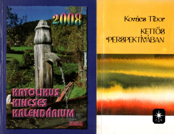 3 db vallsi knyv ( egytt ) 1. Ketts perspektvban, 2. Katolikus Kincses Kalendrium 2008,  3. Jzus szve apostola - Alacoque Margit-Mria lete