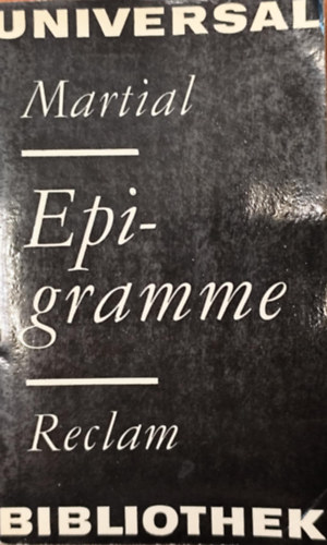 Marcus Valerius Martialis - Epigramme