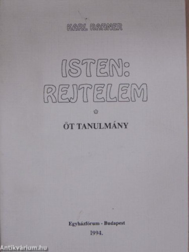 Isten: rejtelem