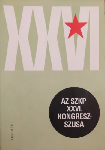 Az SZKP XXVI. kongresszusa