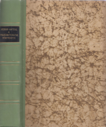 A vil�girodalom t�rt�nete (kiad�i f�lb�r k�t�s)