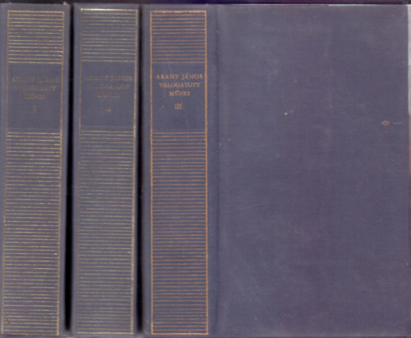 Arany J�nos v�logatott m�vei I-III.