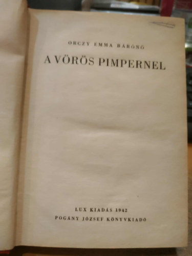 A vrs Pimpernel