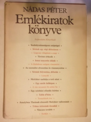 Emlkiratok knyve