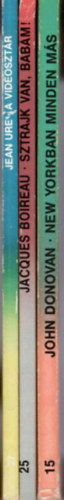 3 db Piknik knyv: New York minden ms + Sztrjk van, babm! + A videosztr