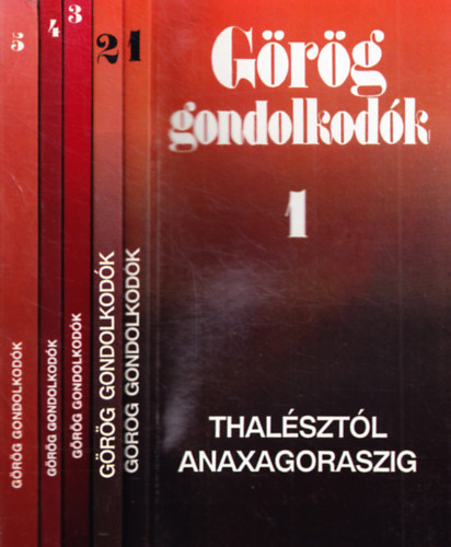 G�r�g gondolkod�k I-V.