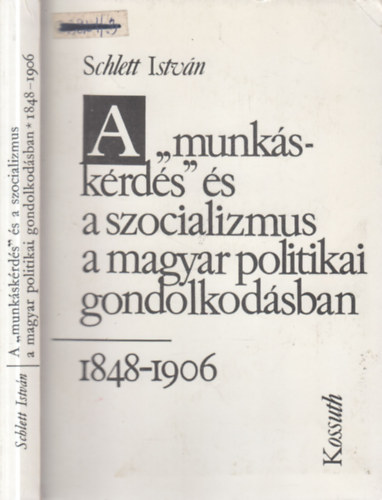 A "munkáskérdés" és a szocializmus a magyar politikai gondolkodásban (Adalékok a politikai ideológiák jelentésváltozásához)
