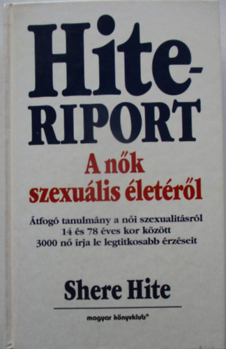 Hite-riport: A nk szexulis letrl