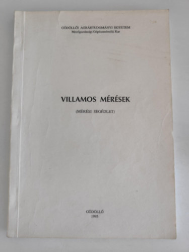 Villamos Mrsek - (Mrsi segdlet)