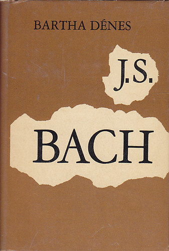 Bartha Dnes - J. S. Bach