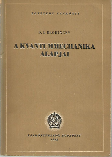 A kvantummechanika alapjai