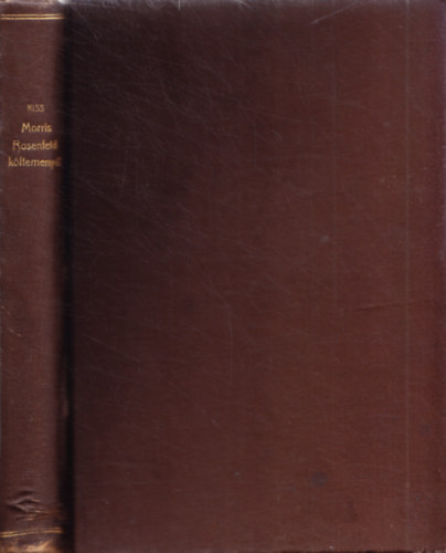 Morris Rosenfeld - Morris Rosenfeld kltemnyei (Gettdalok)