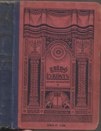 Zsid vknyv az 5688. bibliai vre