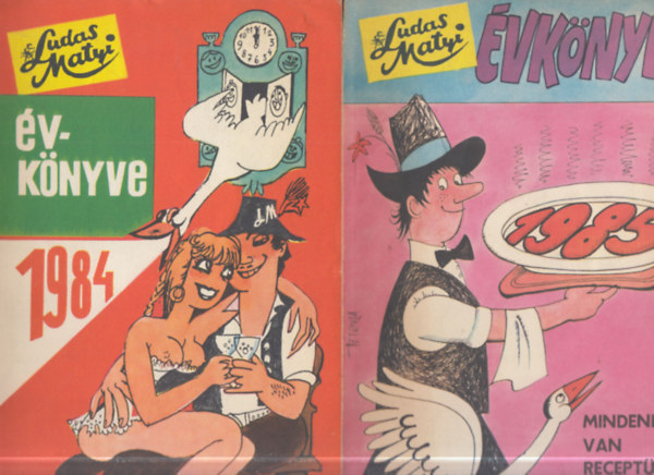 2 db. Ludas Matyi vknyve (1984+1985)