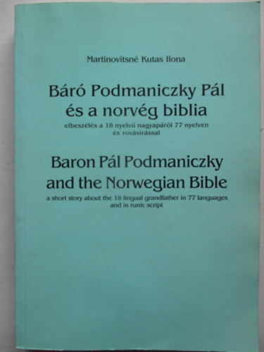B�r� Podmaniczky P�l �s a norv�g biblia