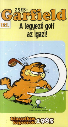 Zseb-Garfield - A legyez golf az igazi! #121