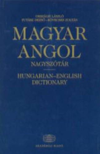 Magyar-angol nagysz�t�r