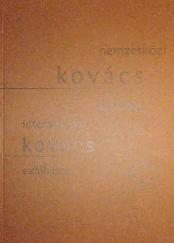 Nemzetkzi kovcs killts (Szombathelyi kptr 1999)