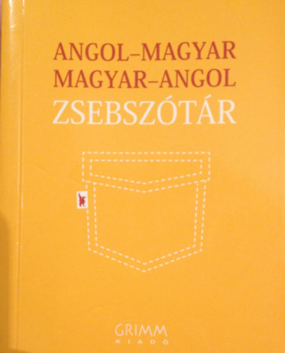 Angol-magyar, magyar-angol zsebsztr
