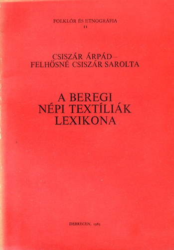 A beregi npi textlik lexikona