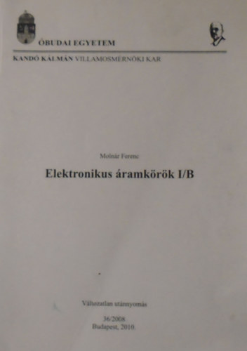 Elektronikus ramkrk I/B