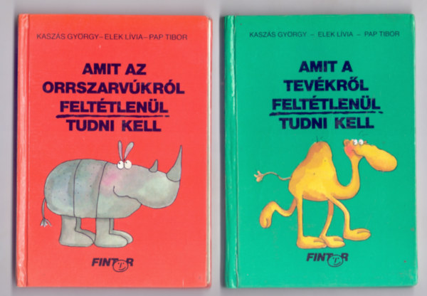 Amit az orrszarvkrl felttlenl tudni kell + Amit a tevkrl felttlenl tudni kell (2 m)