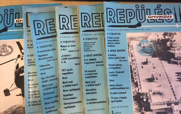 Repls - A magyar honvdelmi sportszvetsg lapja 1977. I-XII. (Teljes vfolyam, lapszmonknt)