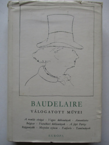 Baudelaire v�logatott m�vei