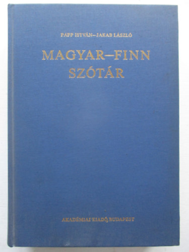 Magyar-finn sz�t�r