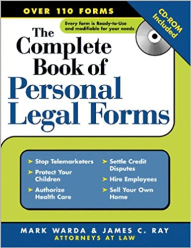 The Complete Book of Personal legal forms