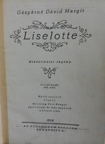 Liselotte (Biedermeier regny)