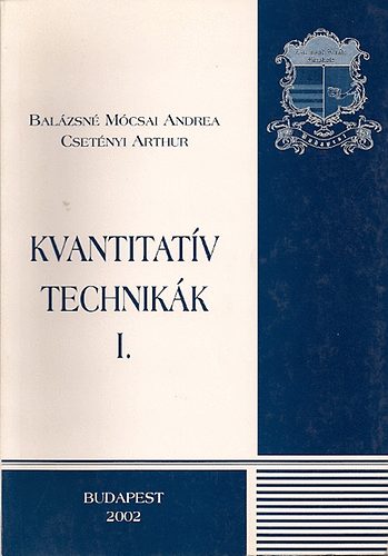 Kvantitatv technikk II.